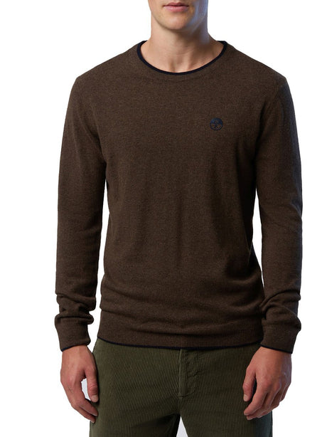 Pullover North Sails Uomo - Marrone