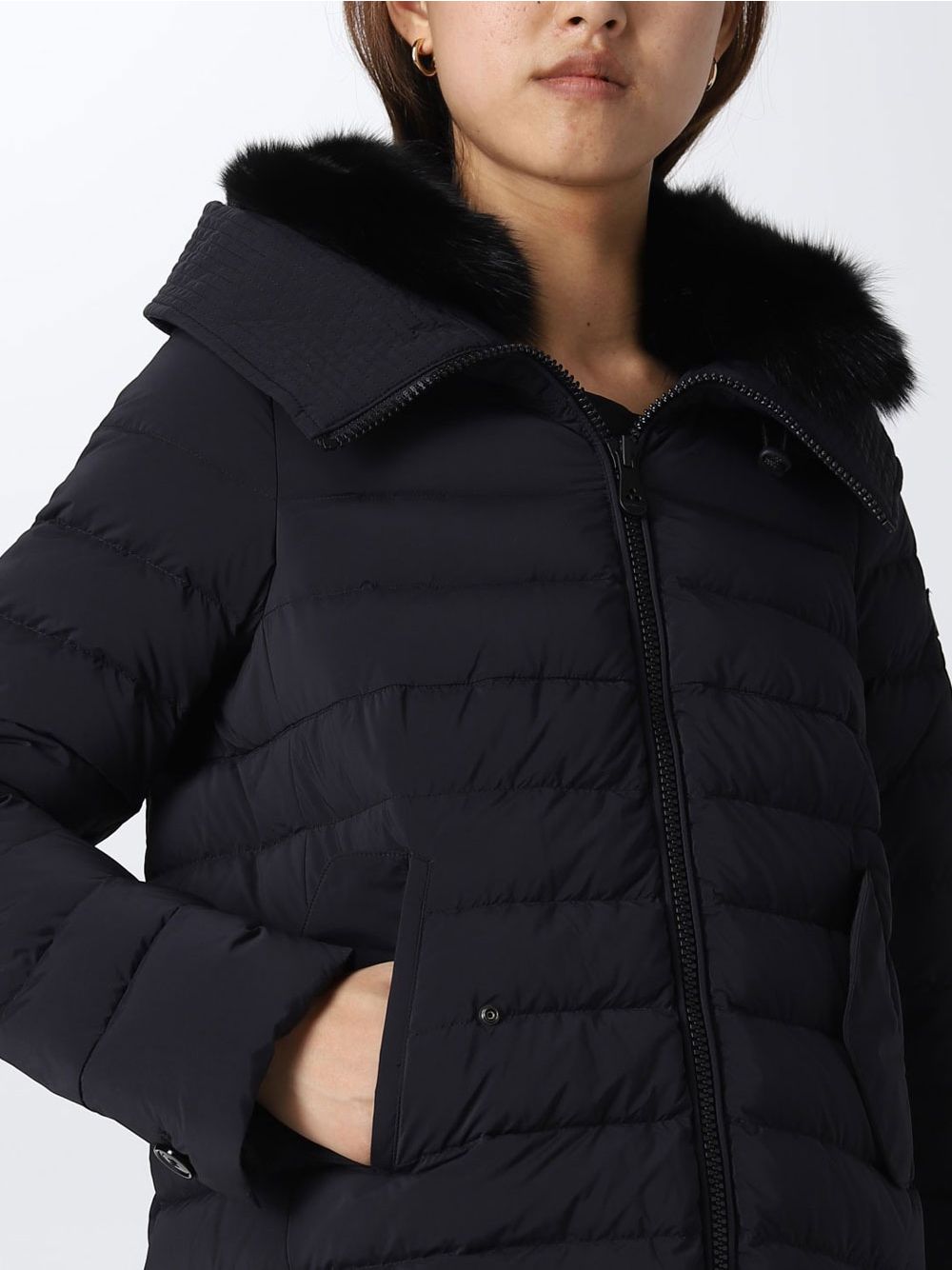 Giubbotto Peuterey ITOKA ML FUR Donna - Nero