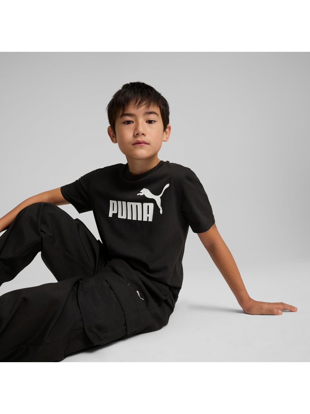 T-shirt Puma Unisex Bambino - Nero