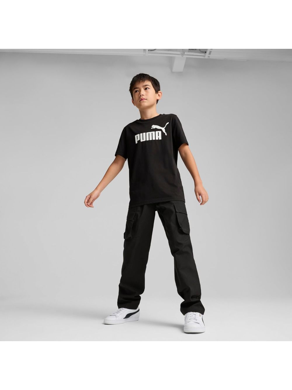 T-shirt Puma Unisex Bambino - Nero