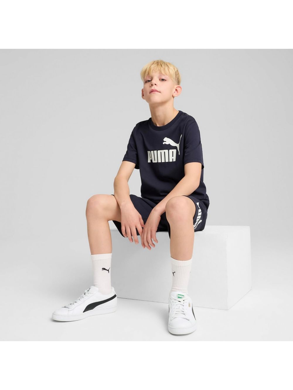 T-shirt Puma Unisex Bambino - Blu