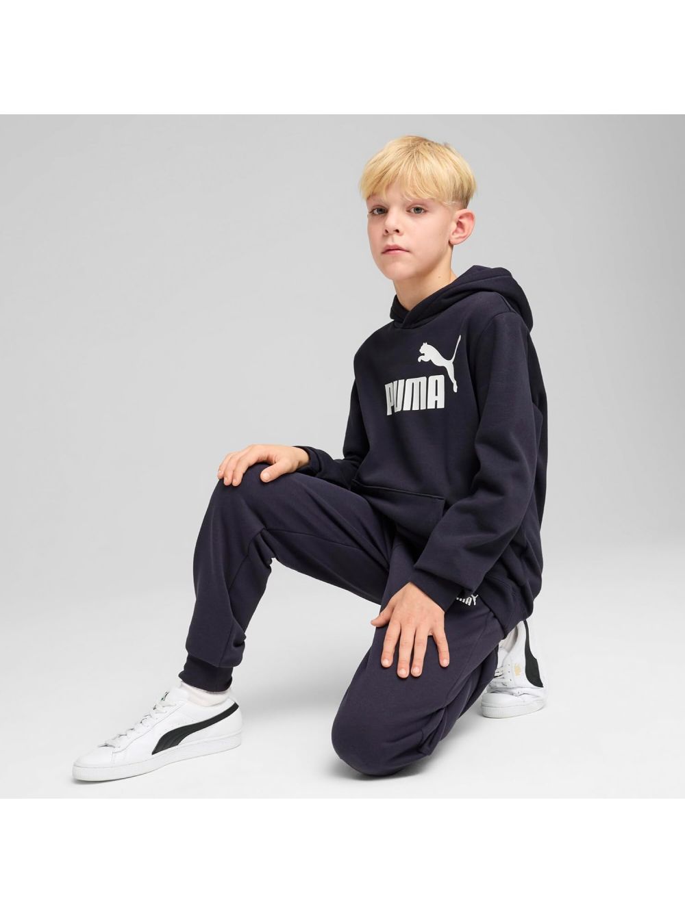 Felpa Puma Unisex Bambino - Blu