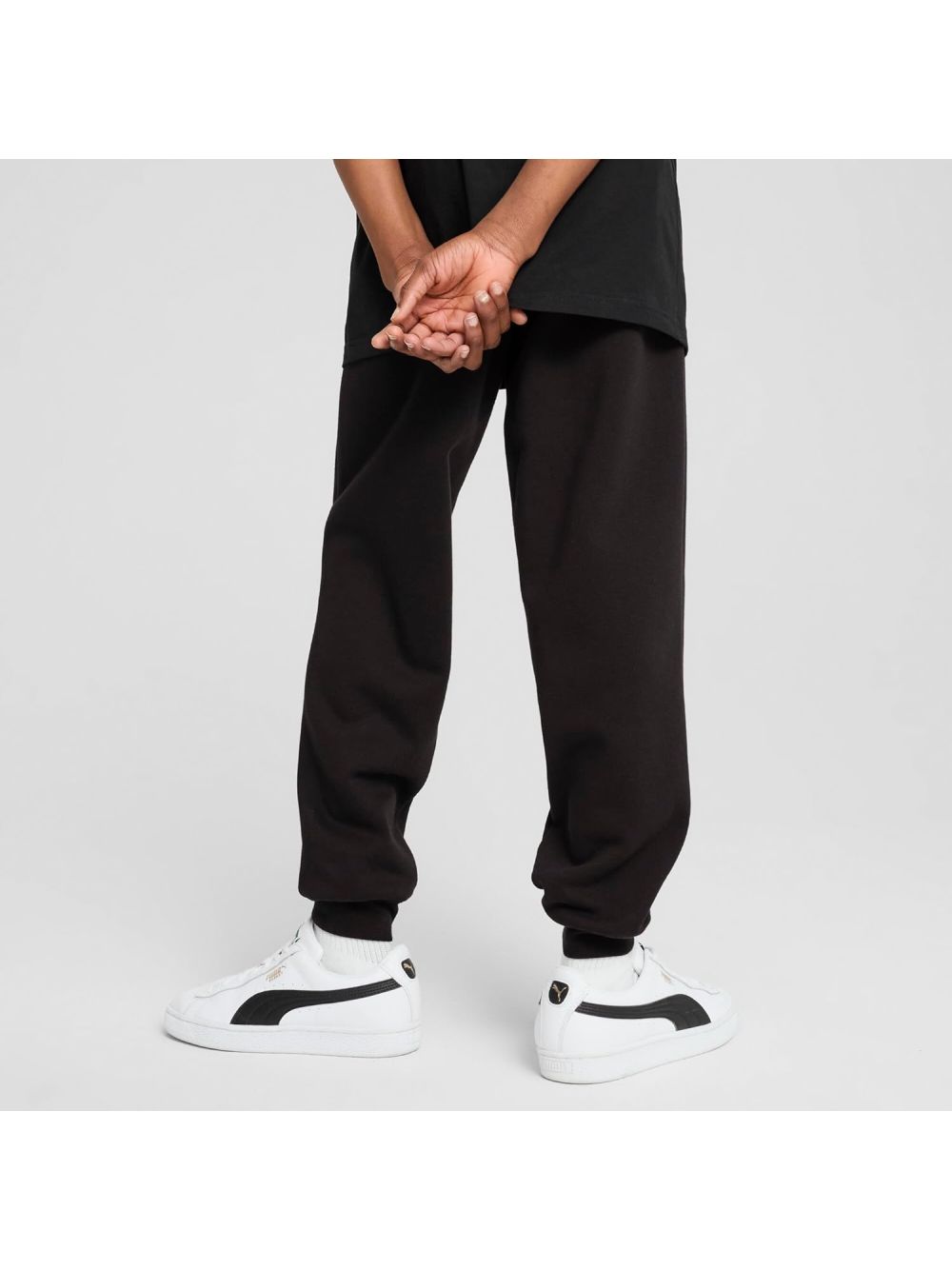 Pantalone Felpa Puma Unisex Bambino - Nero