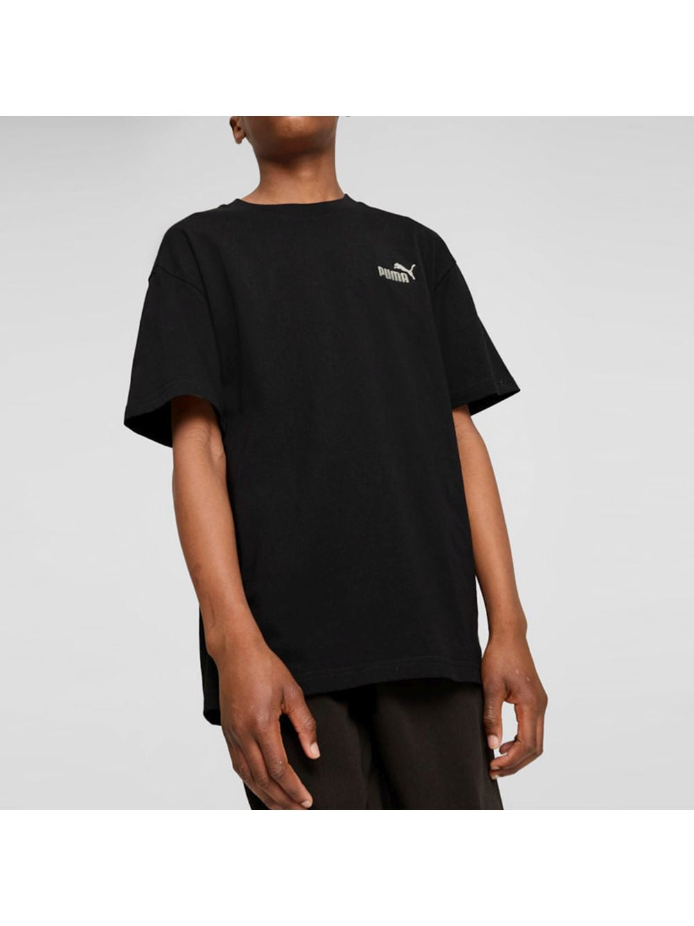 T-shirt Puma Unisex Bambino - Nero