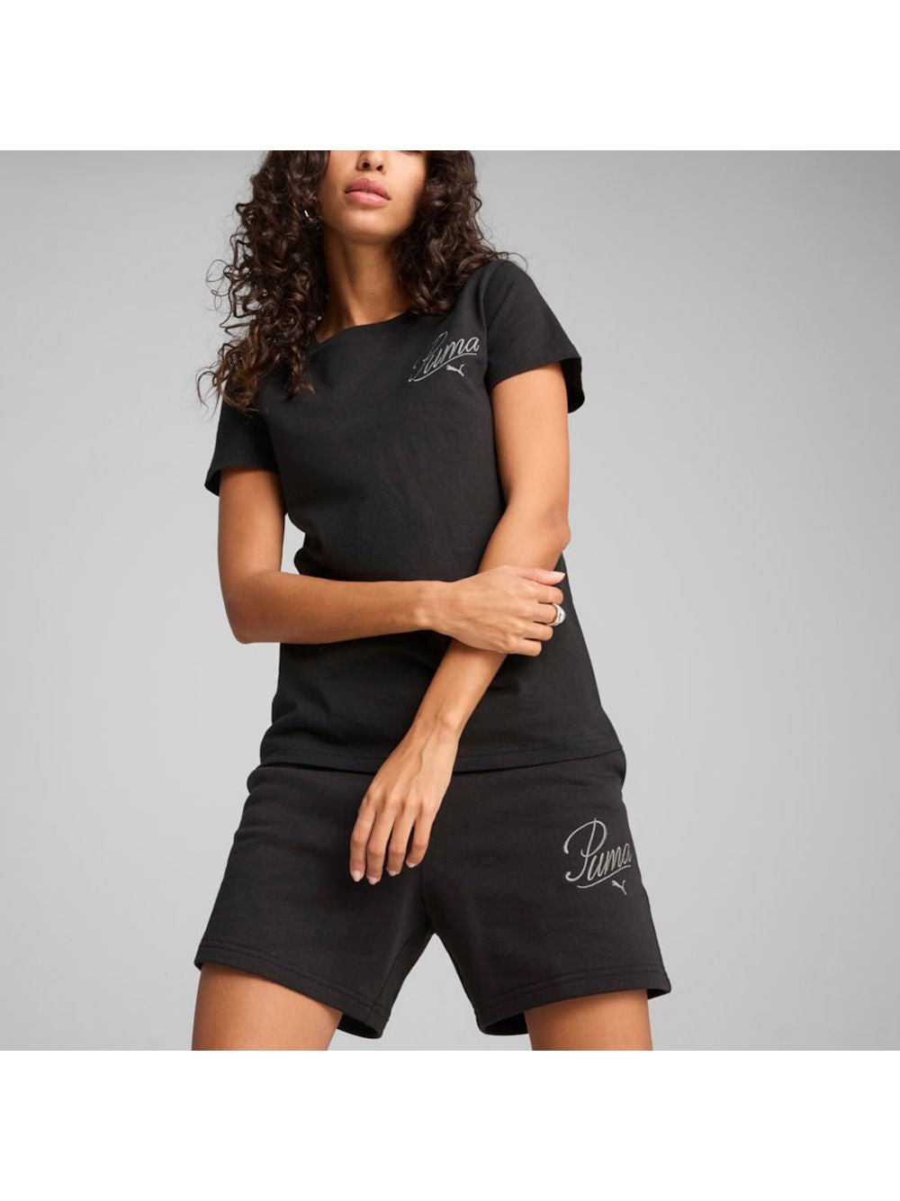 T-shirt Puma Donna - Nero