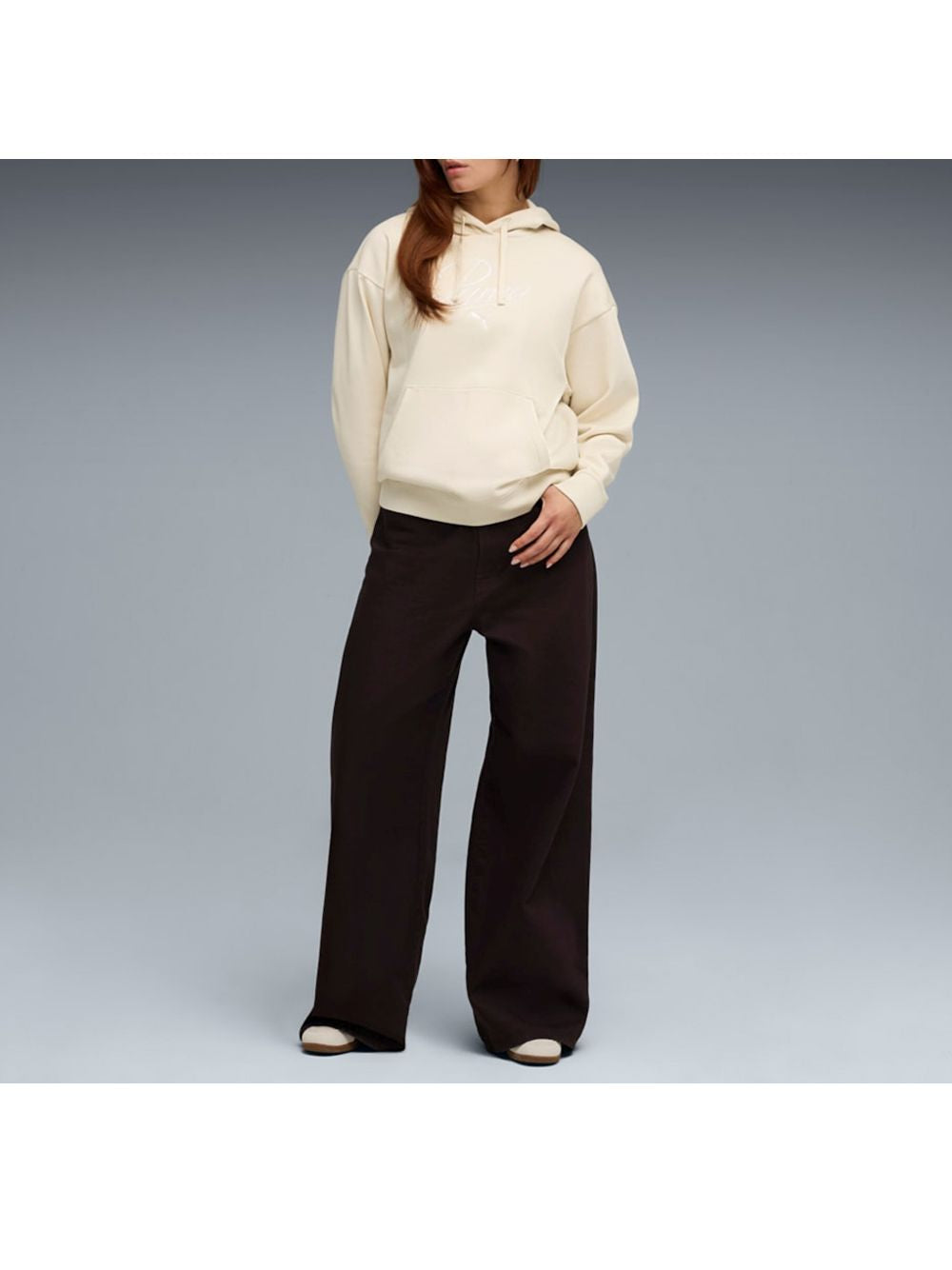 Felpa Puma Donna - Avorio