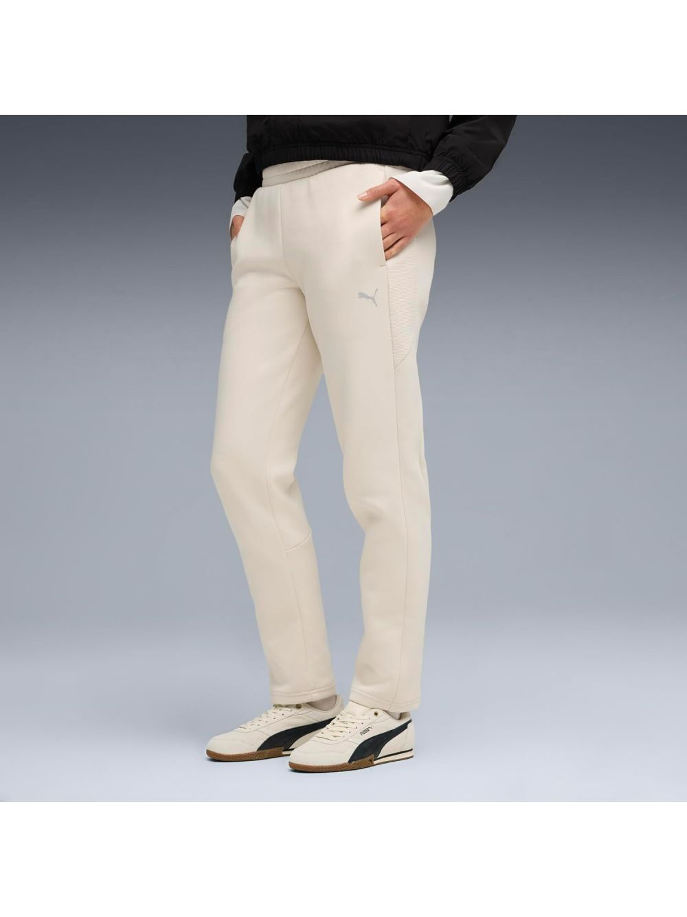 Pantalone Felpa Puma Donna - Avorio