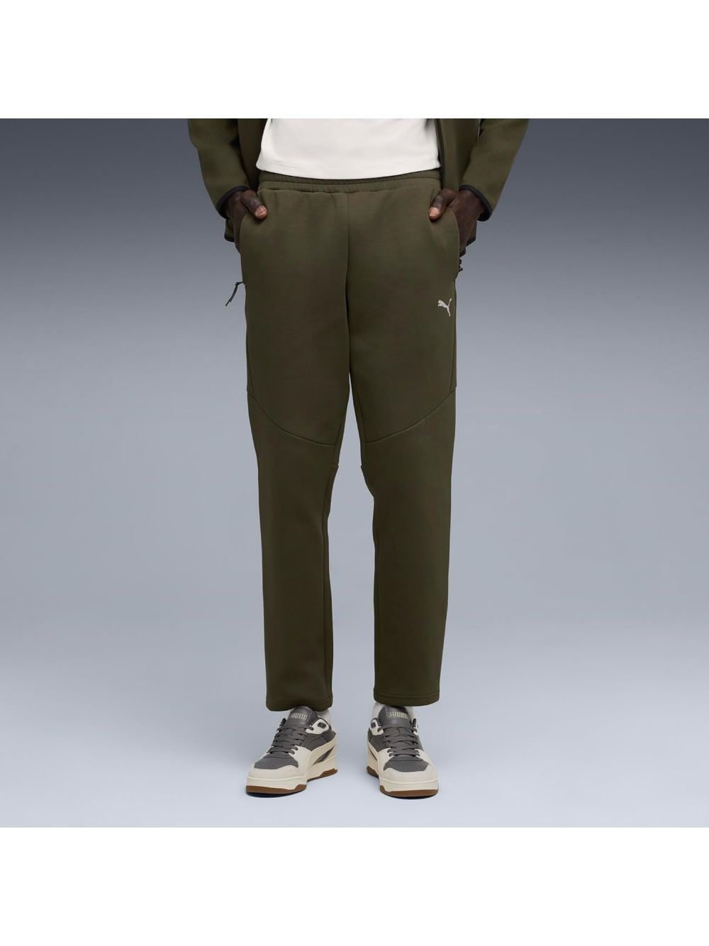 Pantalone Felpa Puma Uomo - Verde