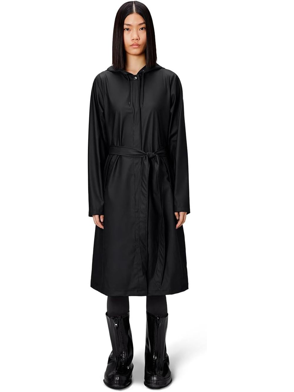 Impermeabile Rains Unisex - Nero