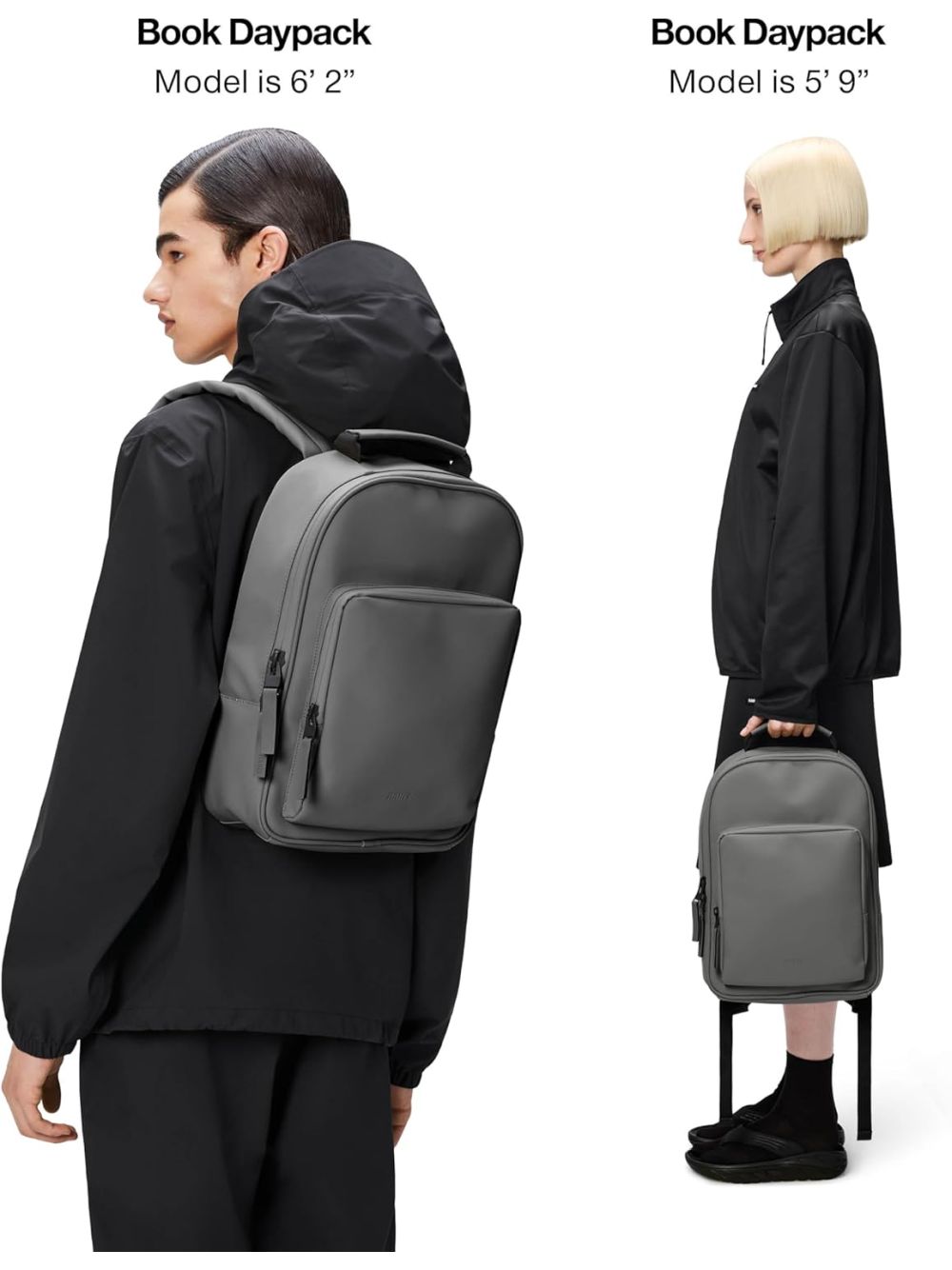 Zaino Rains Unisex - Grigio