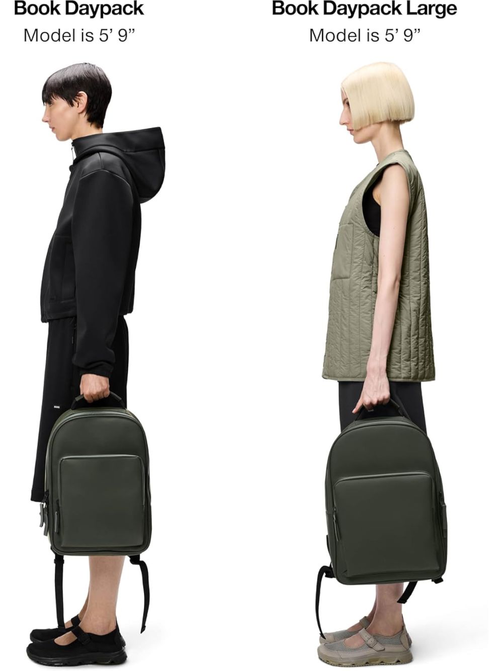 Zaino Rains Unisex - Verde