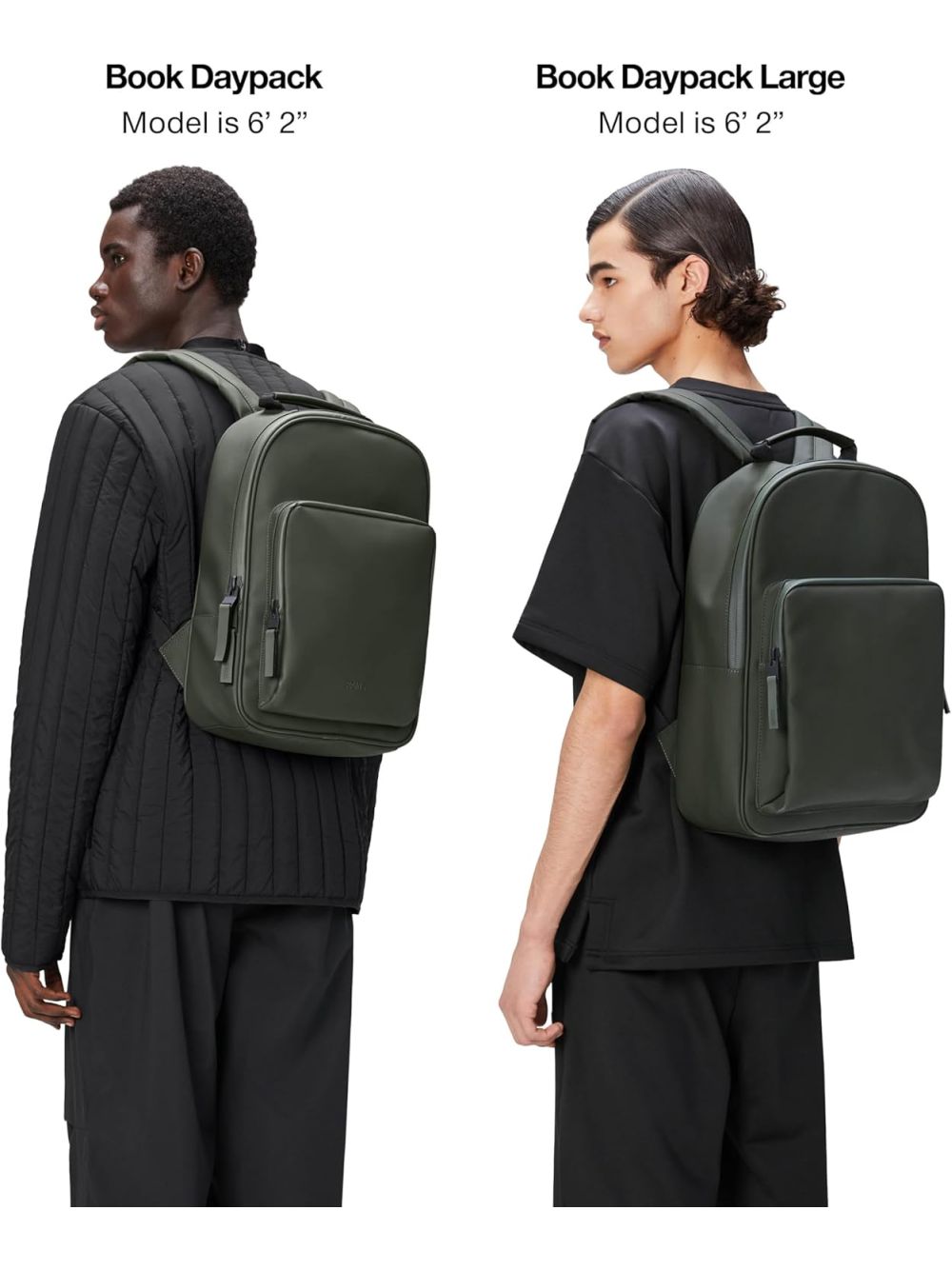 Zaino Rains Unisex - Verde