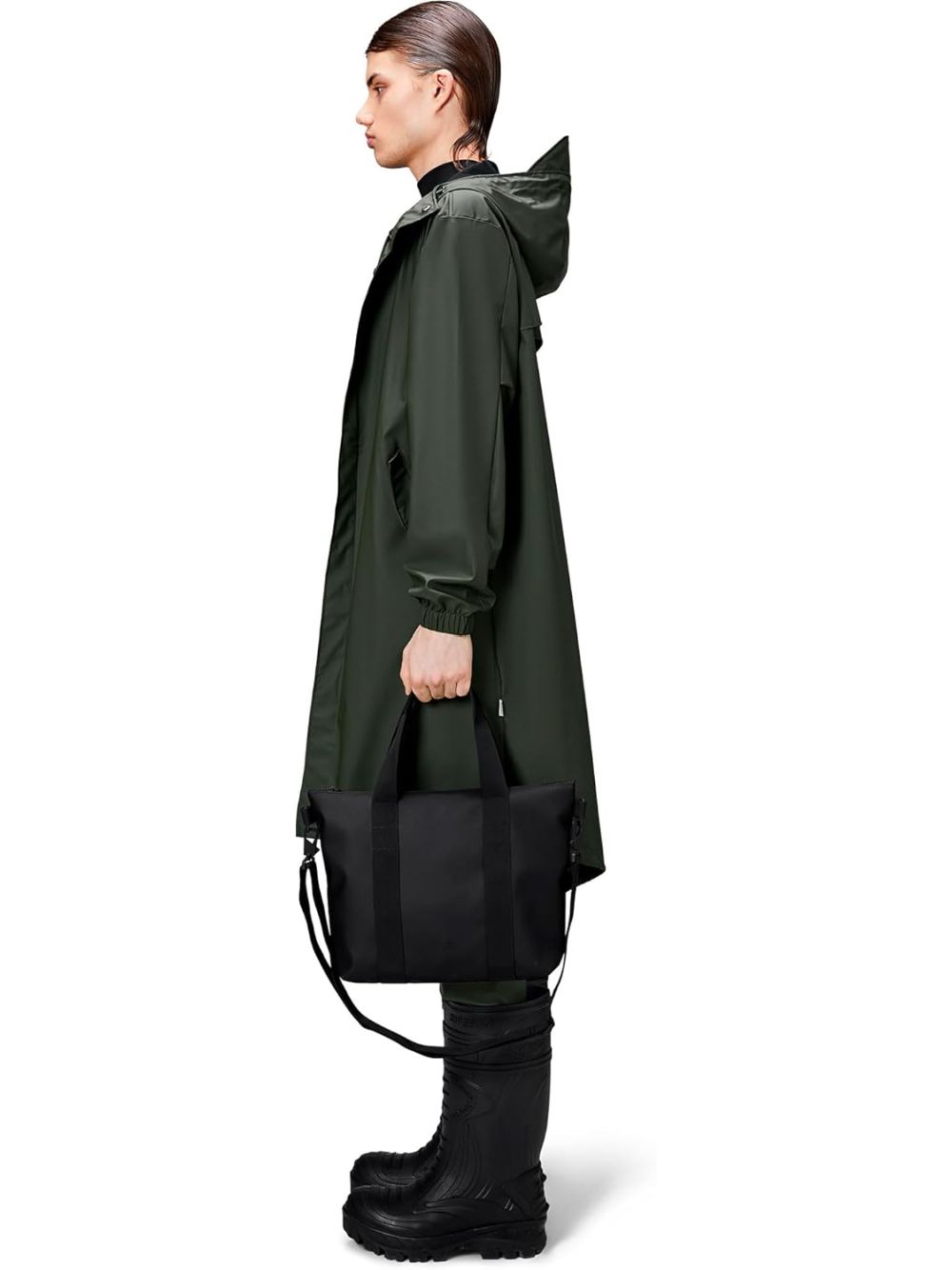 Borsa Rains Unisex - Nero