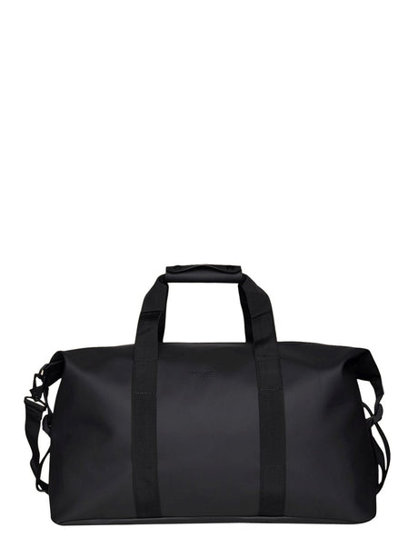 Borsone Rains Hilo Weekend Bag Unisex - Nero