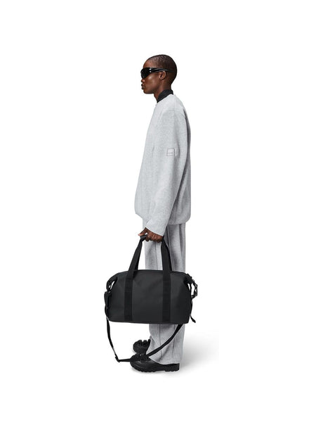 Borsone Rains Hilo Weekend Small Unisex - Nero