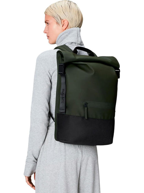 Zaino Rains Unisex - Verde