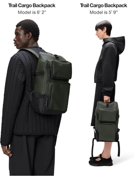 Zaino Rains Unisex - Verde