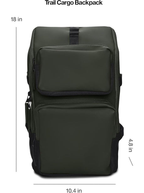 Zaino Rains Unisex - Verde