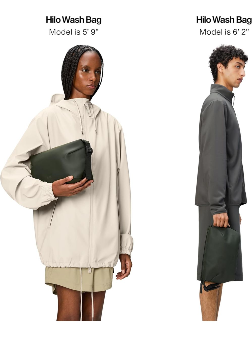 Beauty Case Rains Unisex - Verde