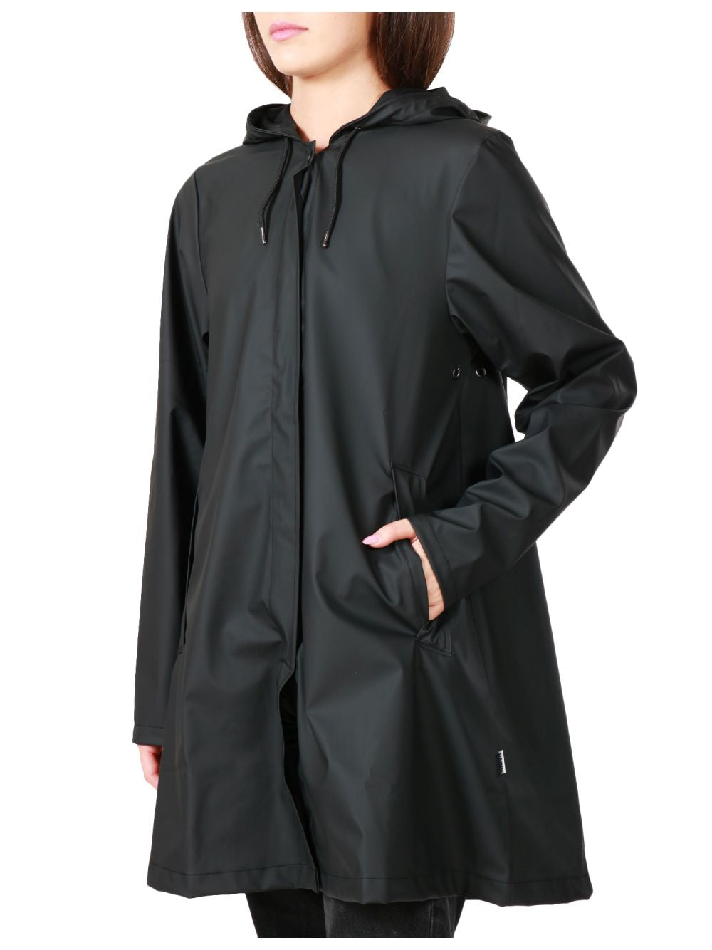 Impermeabile Rains A-LINE Unisex - Nero