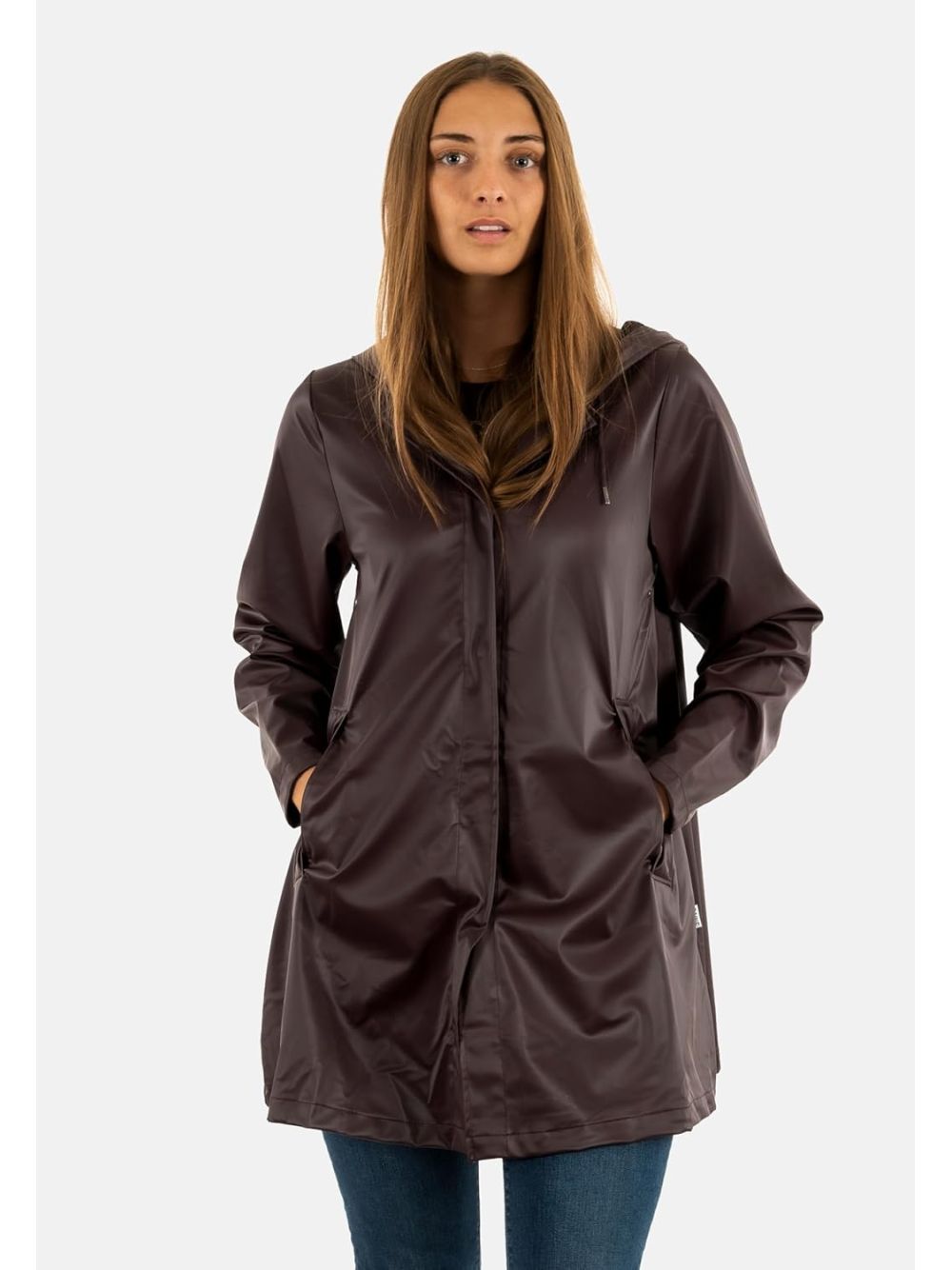 Impermeabile Rains A-LINE Unisex - Bordeaux