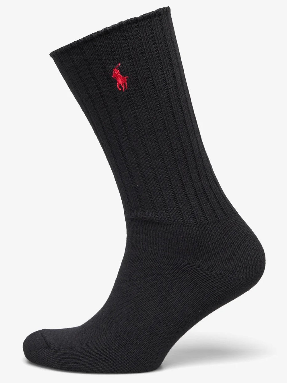 Calze Ralph Lauren COTTON CREW-SOCK-SINGLE Uomo - Nero