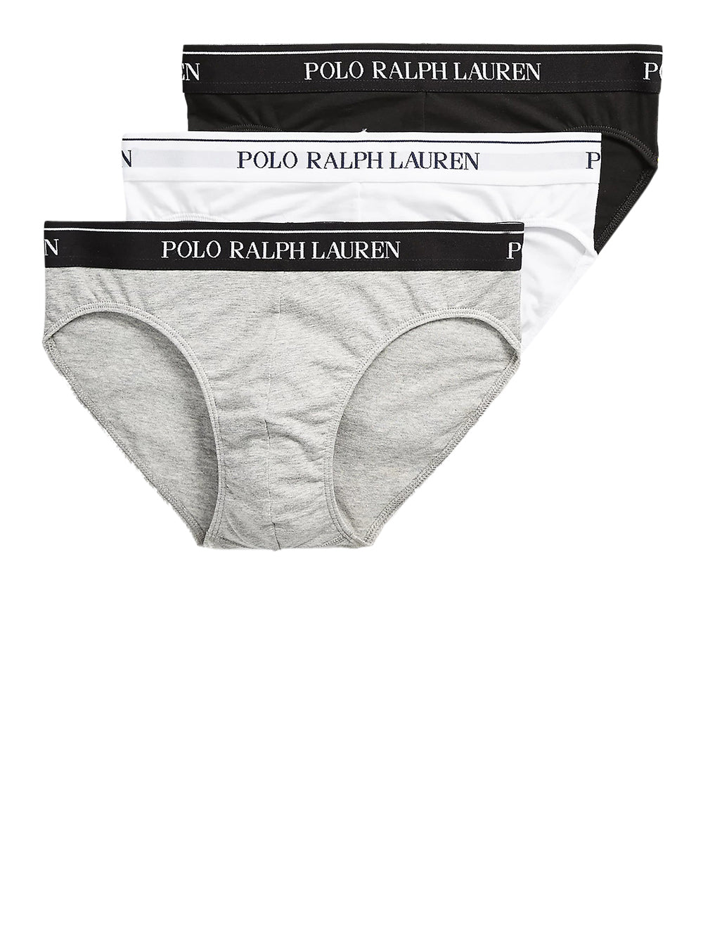 Intimo Ralph Lauren Low Rise Brf-3 Pack-Brief Uomo - Multicolore