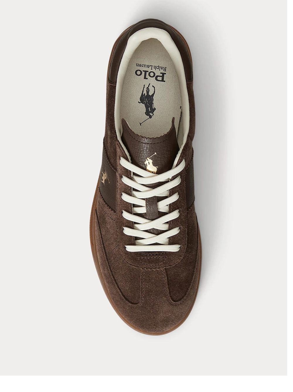 Sneakers Ralph Lauren Uomo - Cioccolato