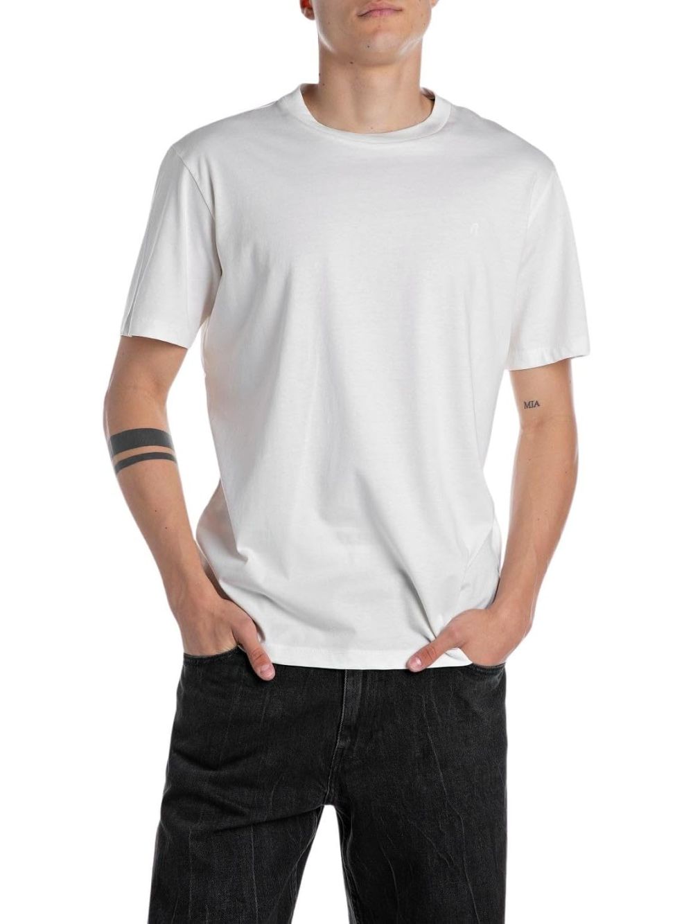 T-shirt Replay Uomo - Bianco