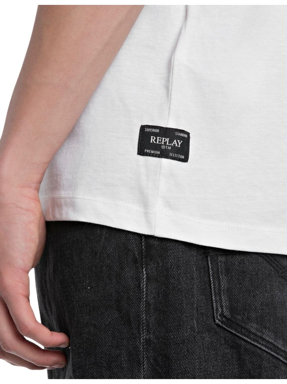 T-shirt Replay Uomo - Bianco