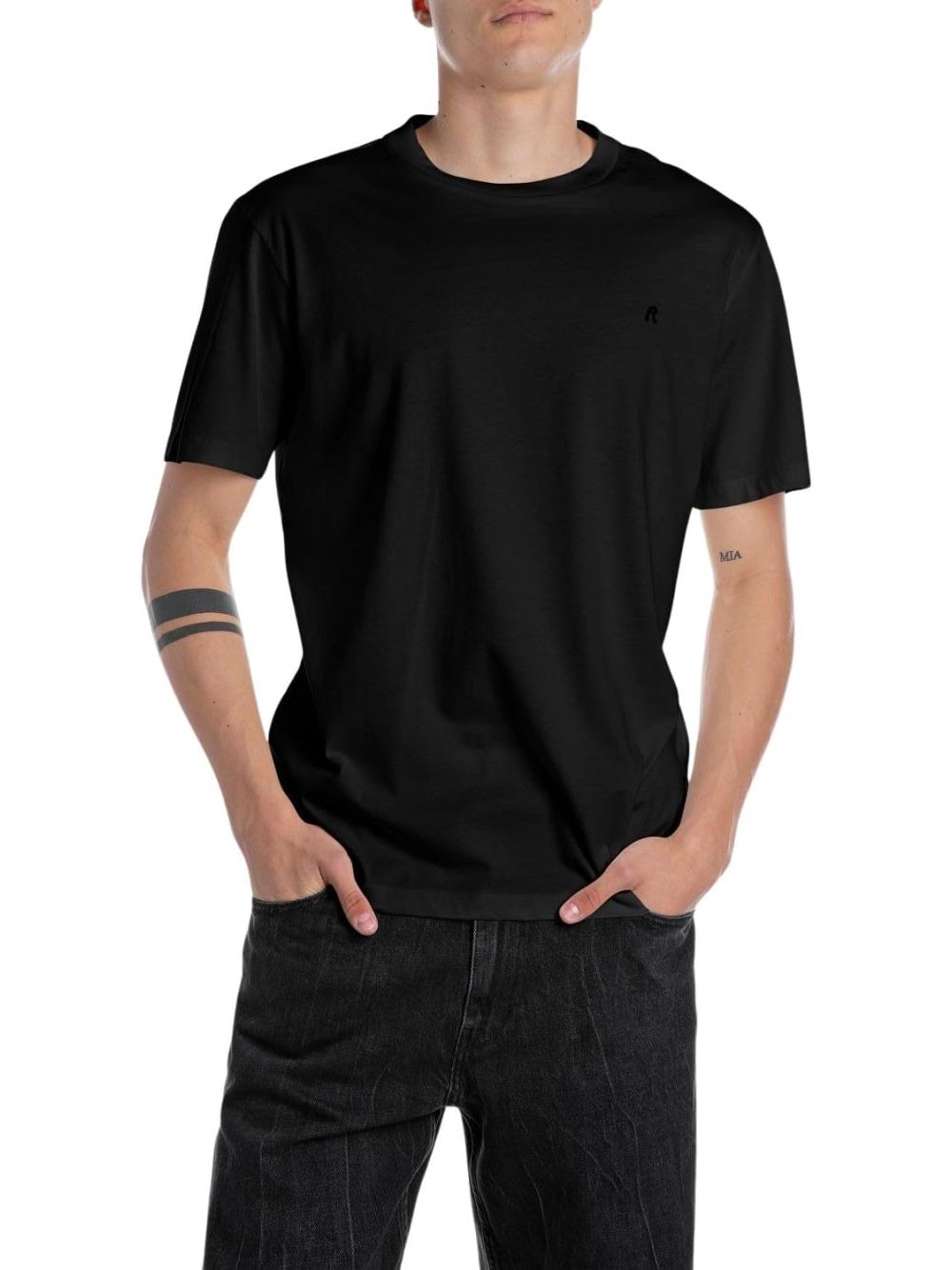 T-shirt Replay Uomo - Nero
