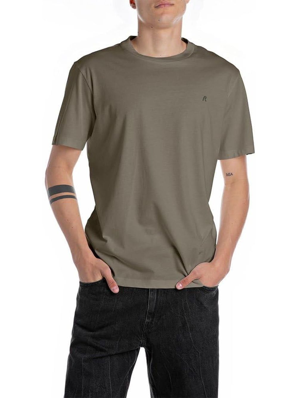 T-shirt Replay Uomo - Verde