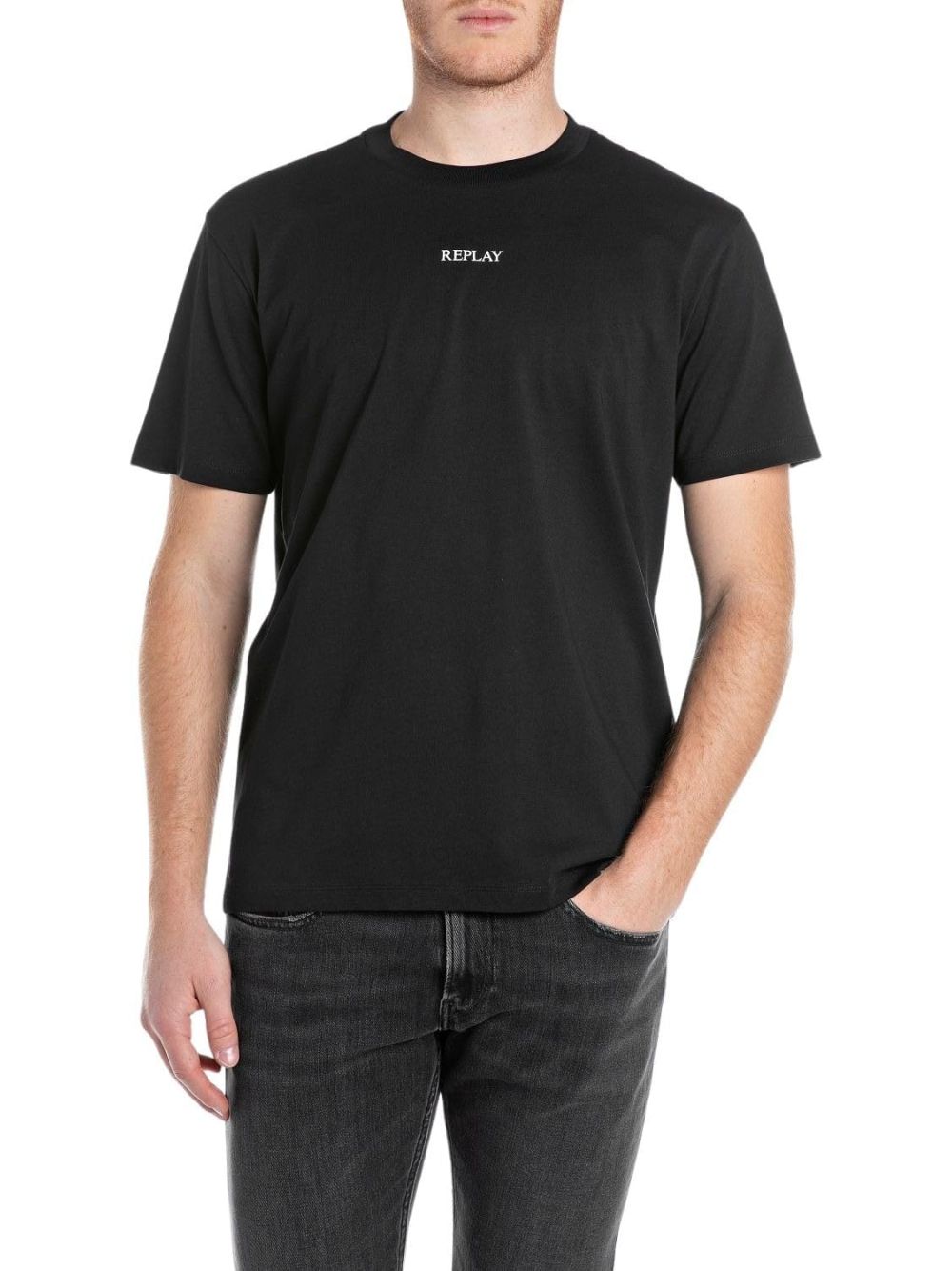 T-shirt Replay Uomo - Nero