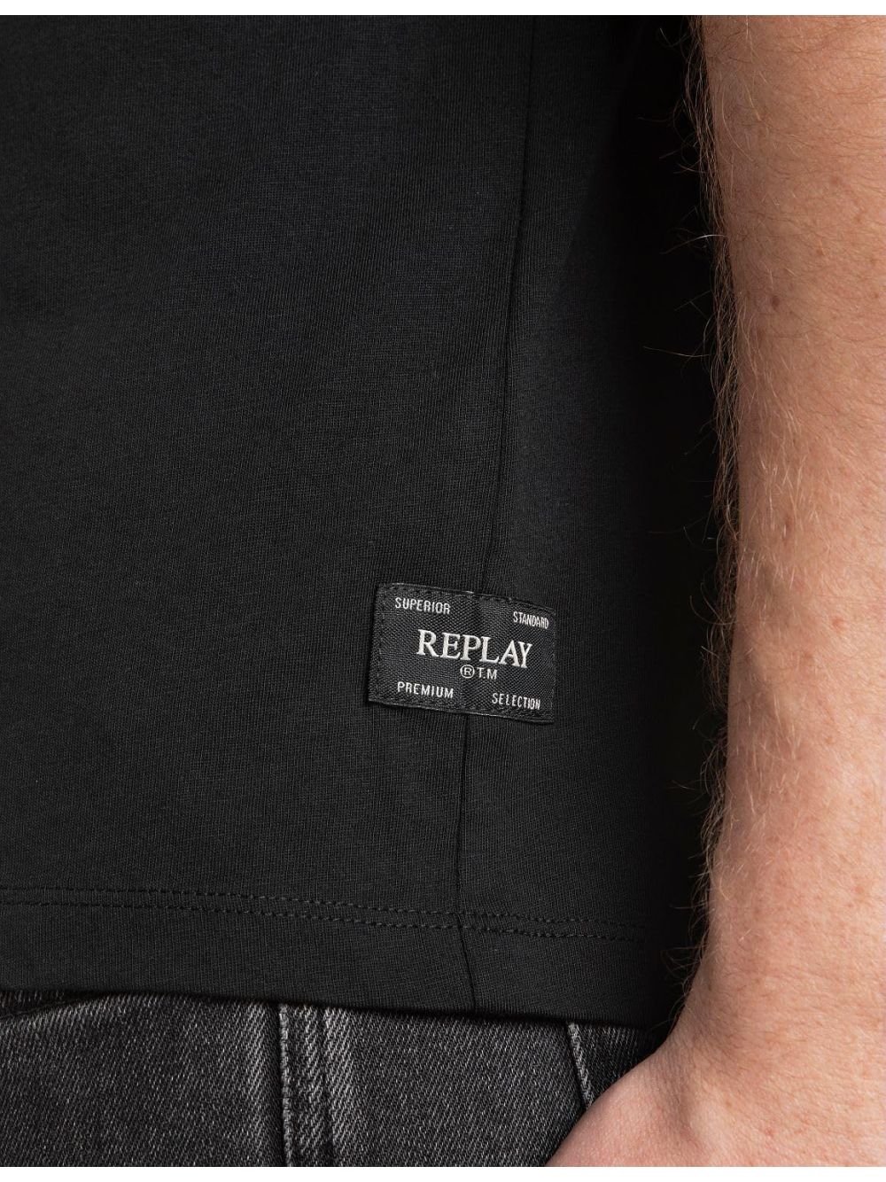 T-shirt Replay Uomo - Nero