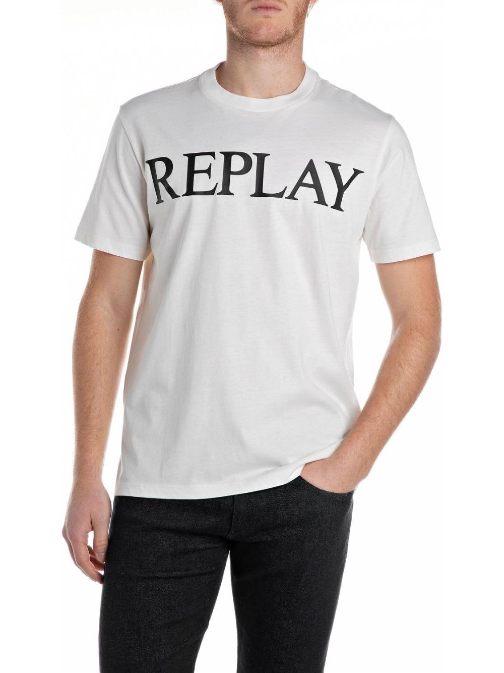 T-shirt Replay Uomo - Bianco