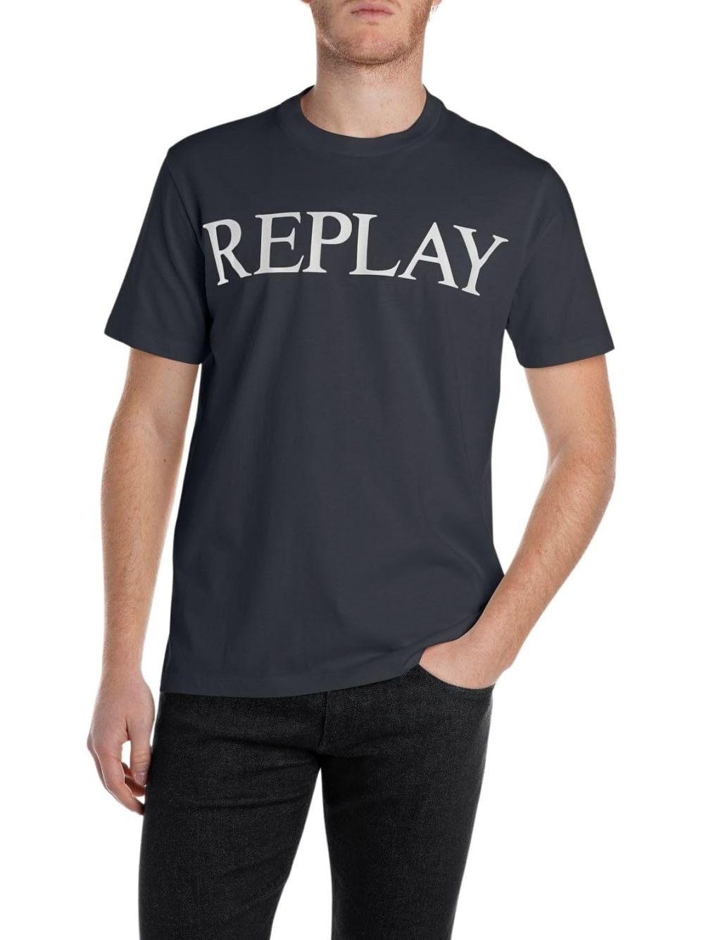 T-shirt Replay Uomo - Blu