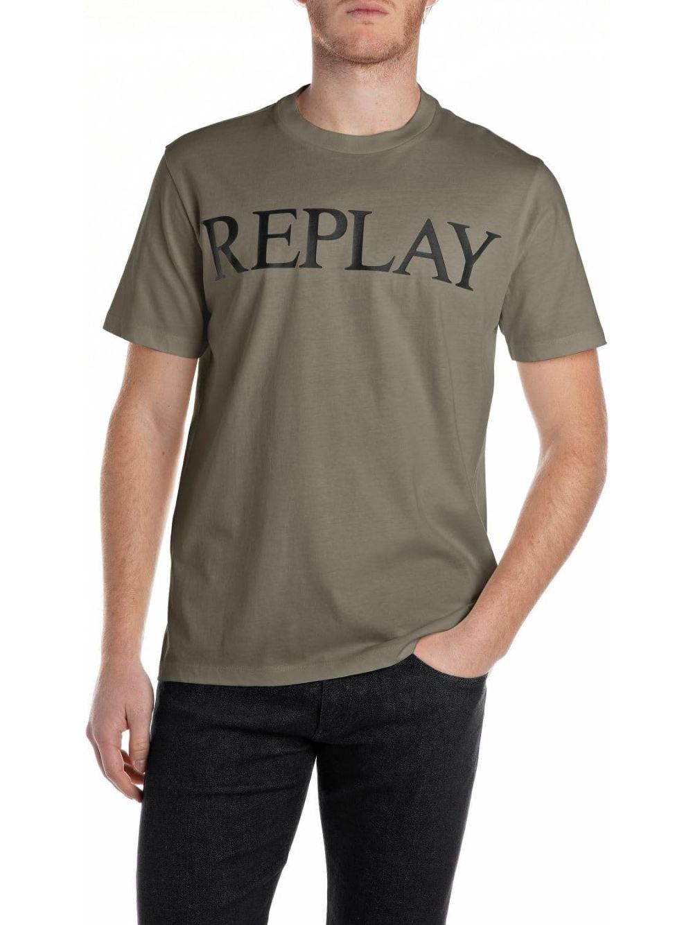 T-shirt Replay Uomo - Verde