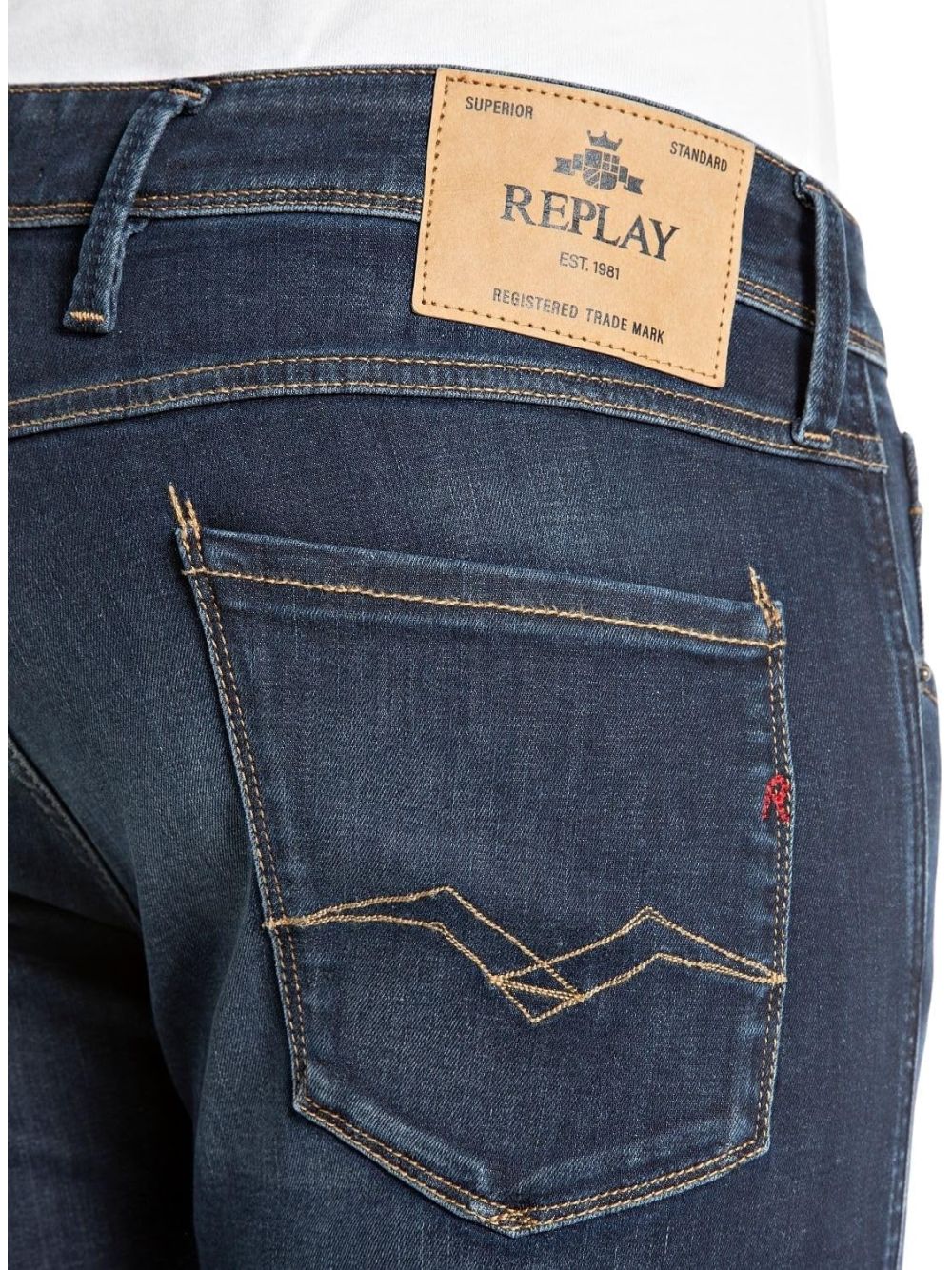 Pantalone Replay Uomo - Blu