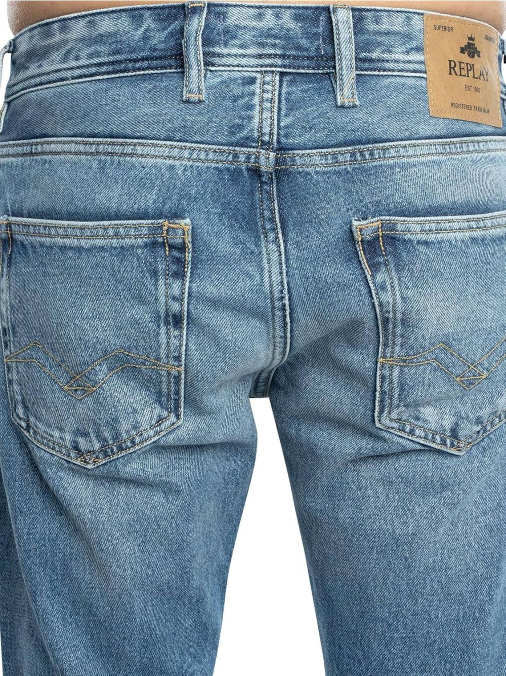 Pantalone Replay Uomo - Blu
