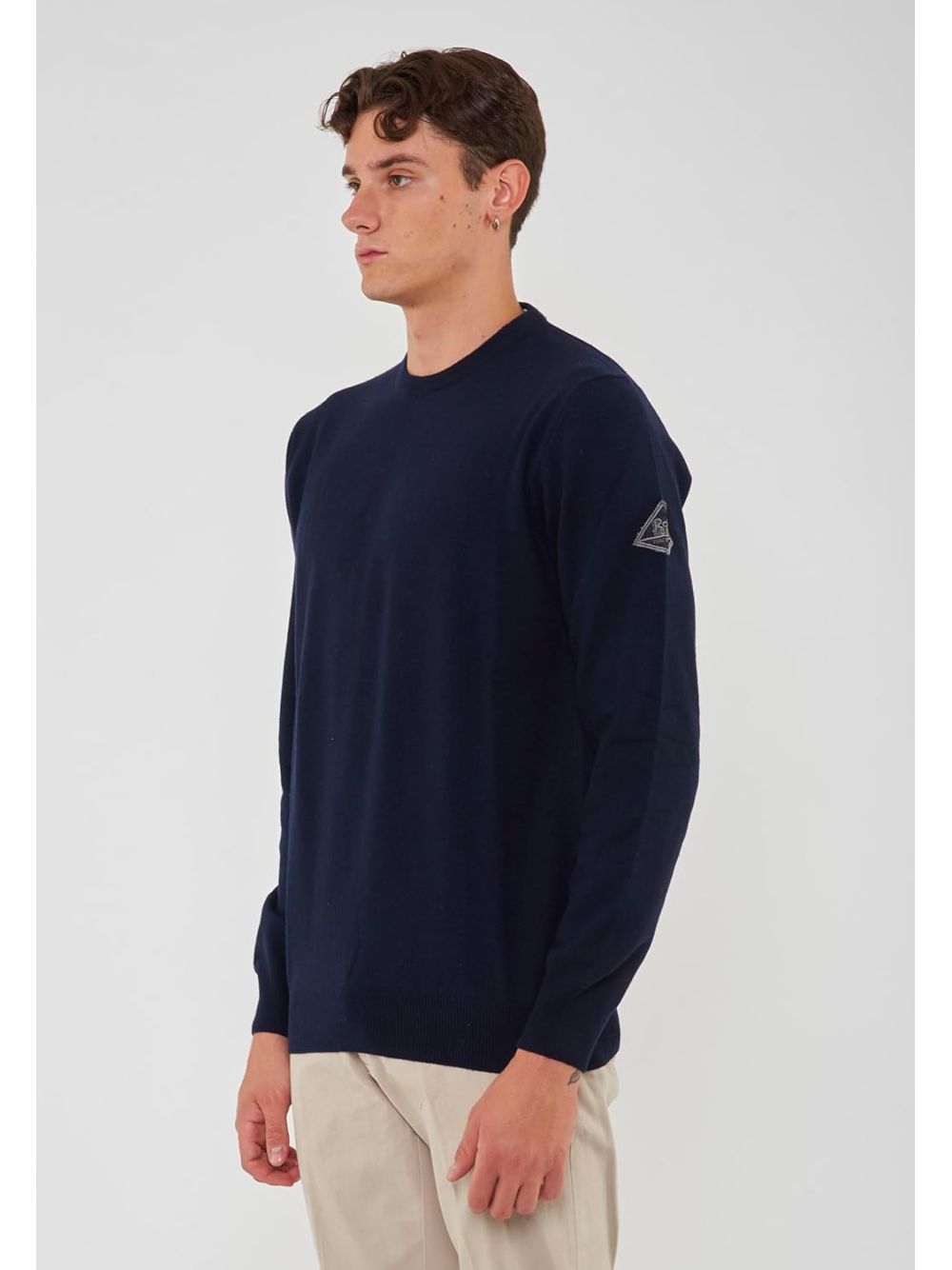 Pullover Roy Roger's Crew Neck Man Uomo - Blu