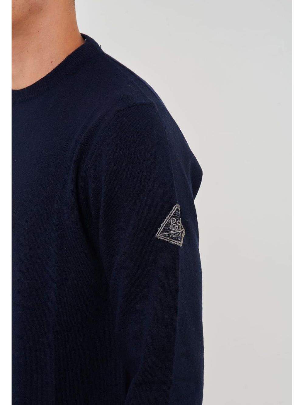 Pullover Roy Roger's Crew Neck Man Uomo - Blu