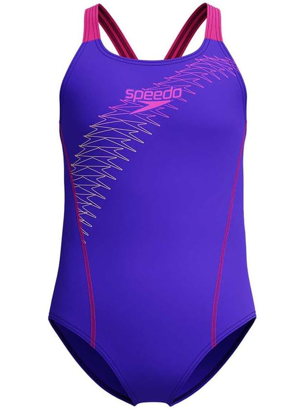 Costume Sportivo Speedo GIRLS MEDLEY LOGO MEDALIST Bambina - Viola