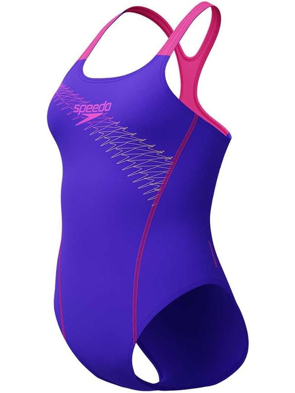 Costume Sportivo Speedo WOMENS MEDLEY LOGO 1 PIECE Donna - Viola