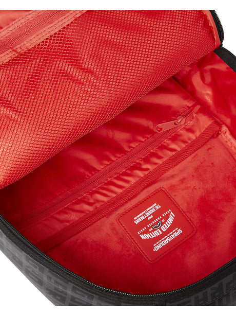 Zaino Sprayground Shark Central Split Infinity Dlxsv Backpack Uomo - Nero