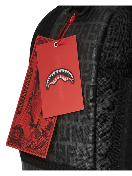 Zaino Sprayground Shark Central Split Infinity Dlxsv Backpack Uomo - Nero