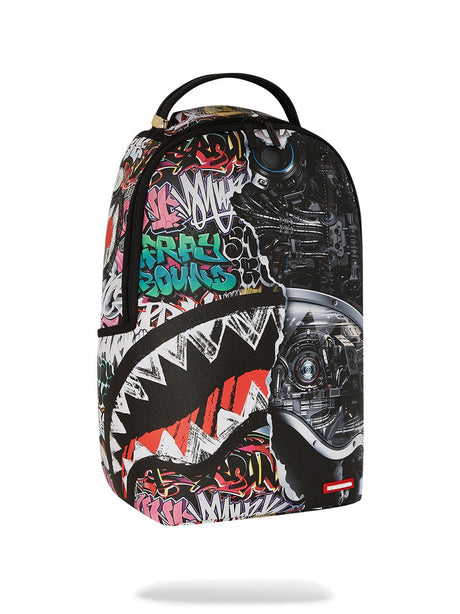 Zaino Sprayground SPLIT CYBERSHARK DLXSV BACKPACK Uomo - Multicolore