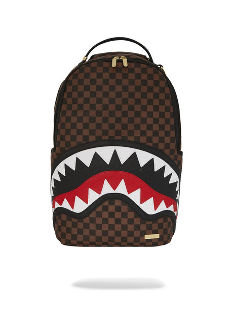 Zaino Sprayground Sawtooth Sharks In Paris Dlxsv Backpack Uomo - Marrone