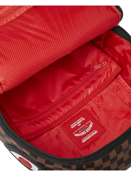 Zaino Sprayground Sawtooth Sharks In Paris Dlxsv Backpack Uomo - Marrone