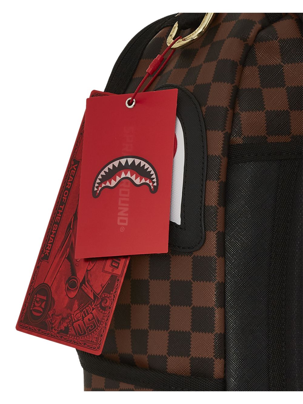 Zaino Sprayground Sawtooth Sharks In Paris Dlxsv Backpack Uomo - Marrone