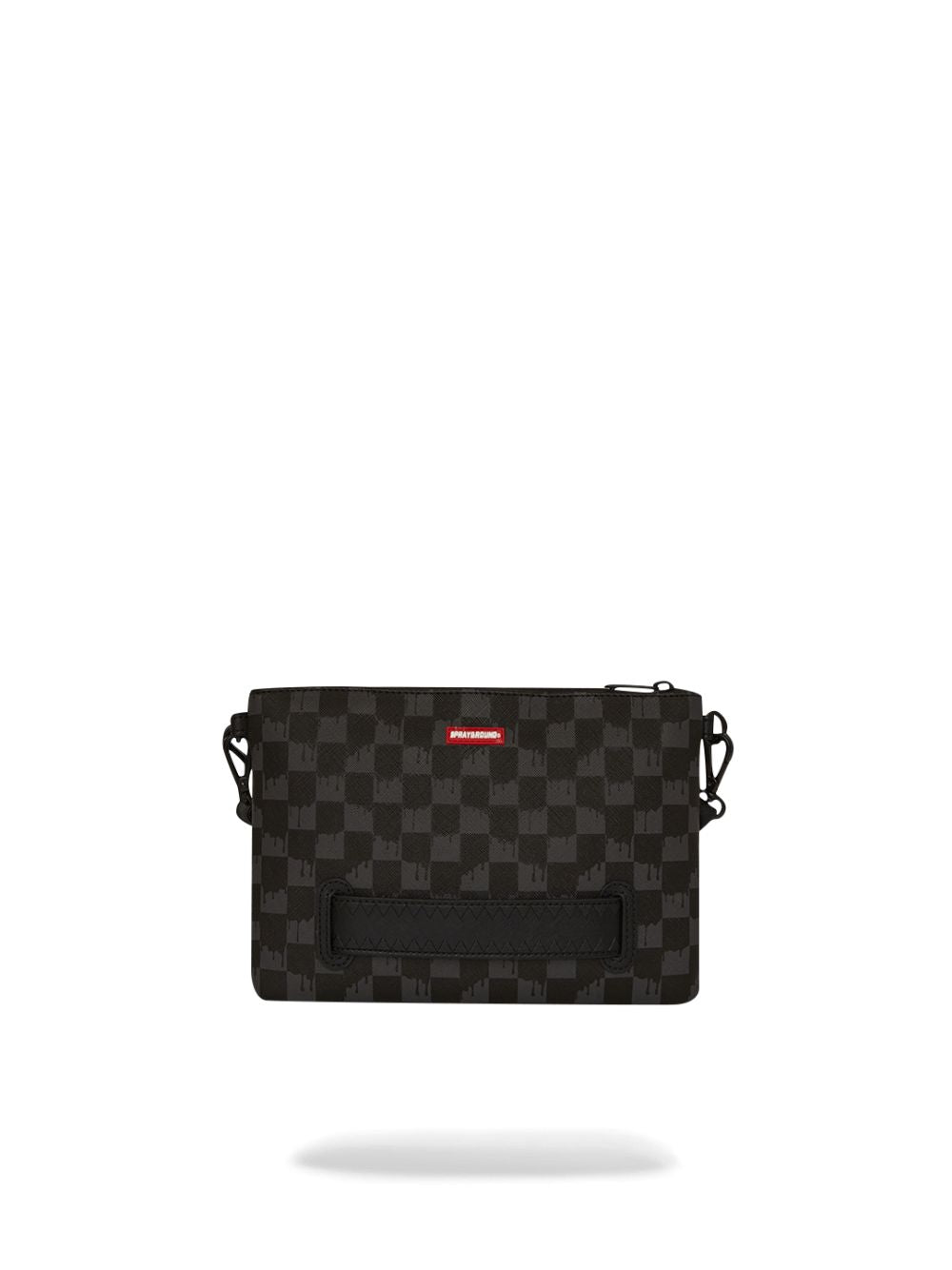 Borsa Pochette Sprayground Dripping Sharks In Paris Crossover Clutch Uomo - Nero